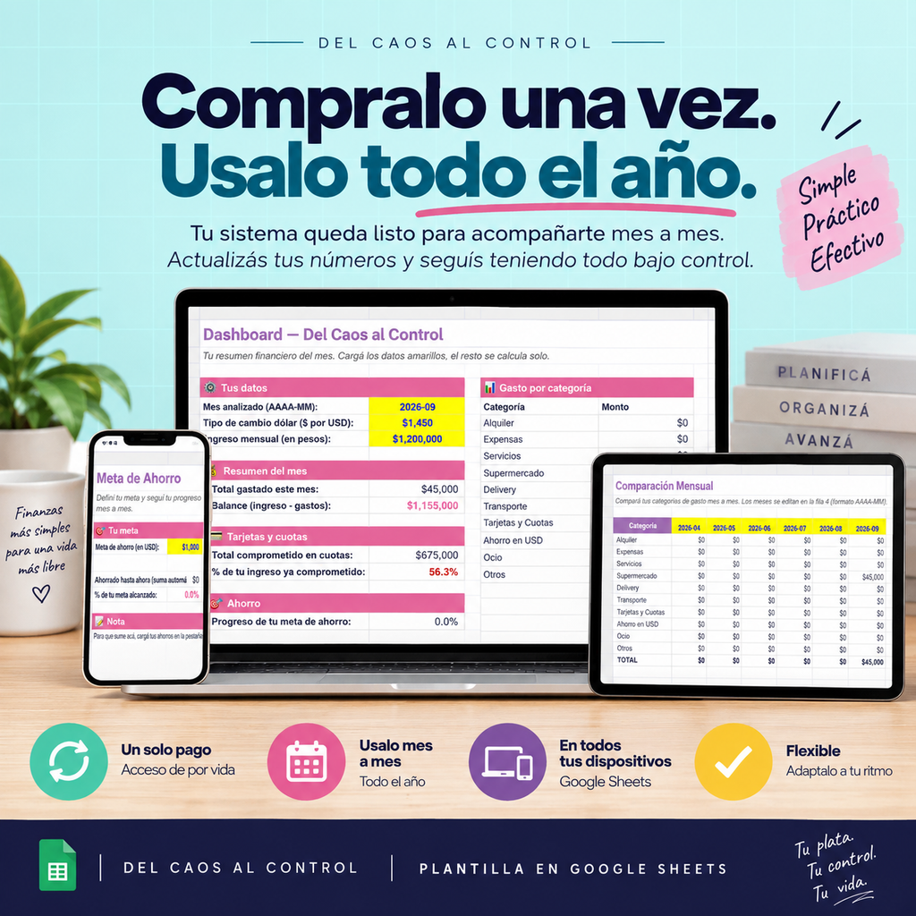 Del Caos al Control Financiero en 7 días